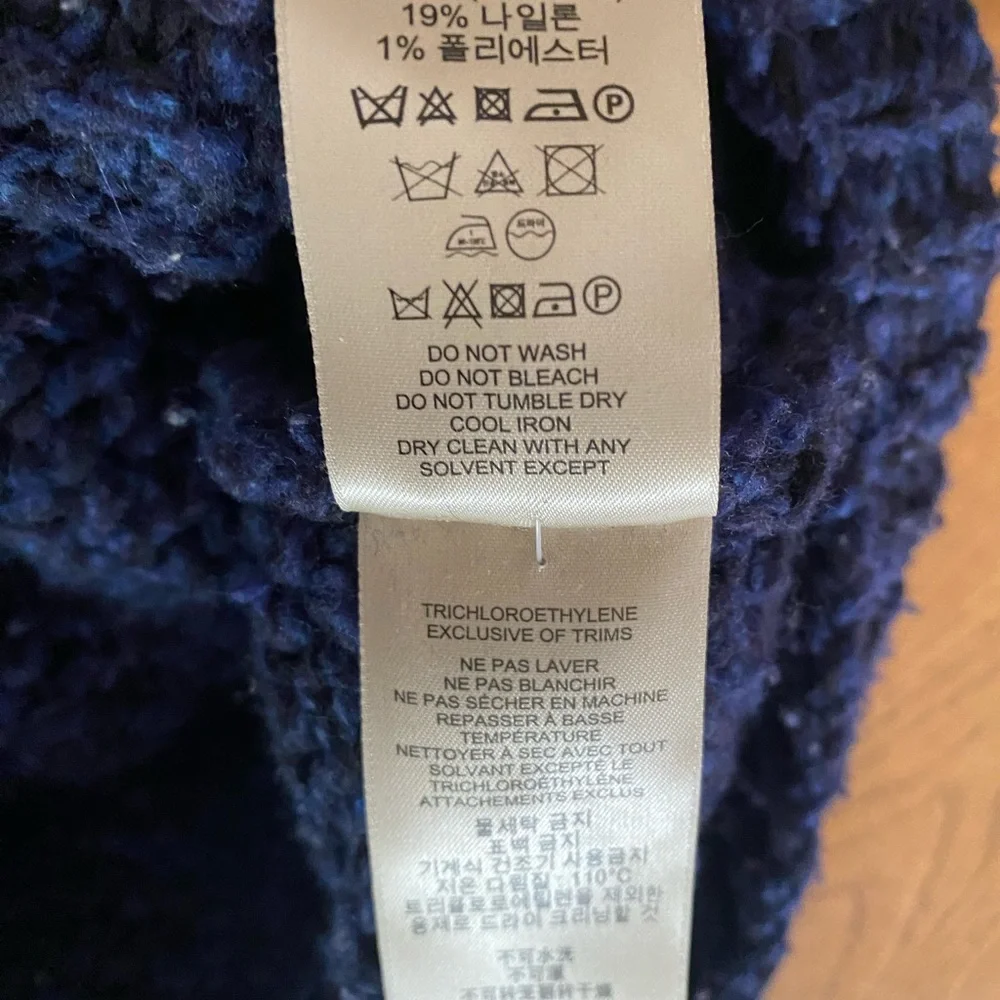 Burberry heavy knit cardigan